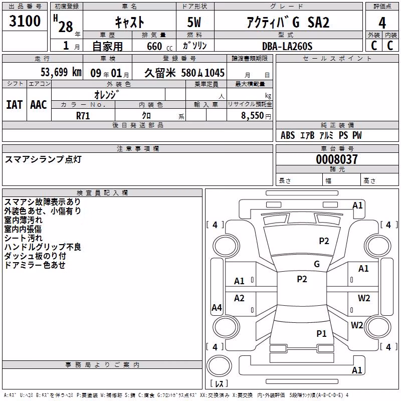 DAIHATSU CAST