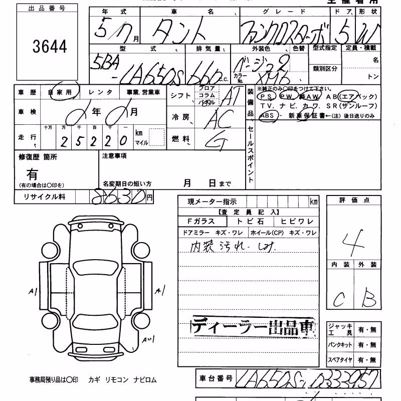 DAIHATSU TANTO