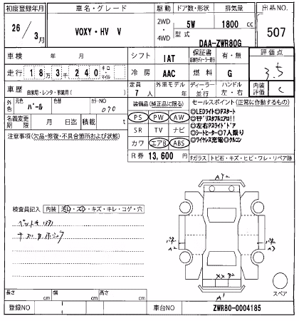 TOYOTA VOXY