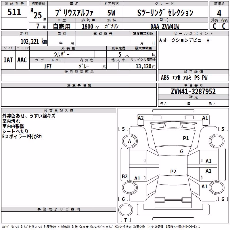 TOYOTA PRIUS ALPHA