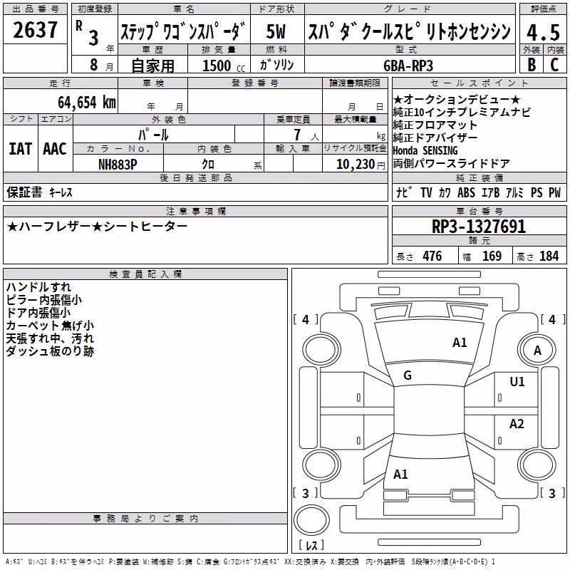 HONDA STEPWGN