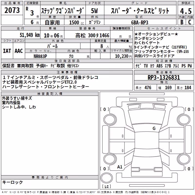HONDA STEPWGN