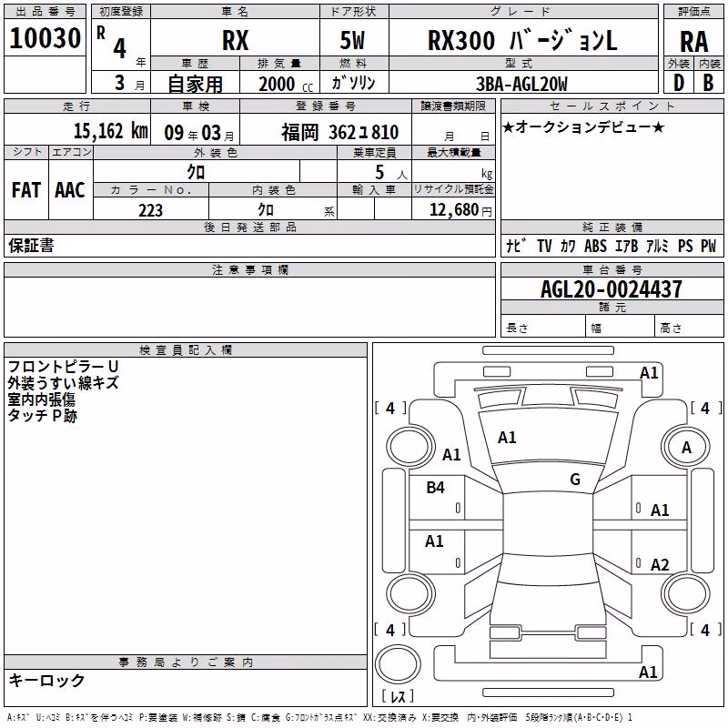 LEXUS RX300
