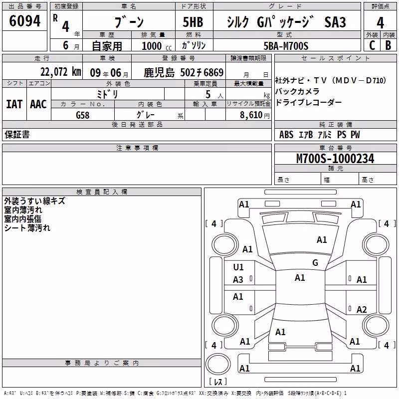 DAIHATSU BOON