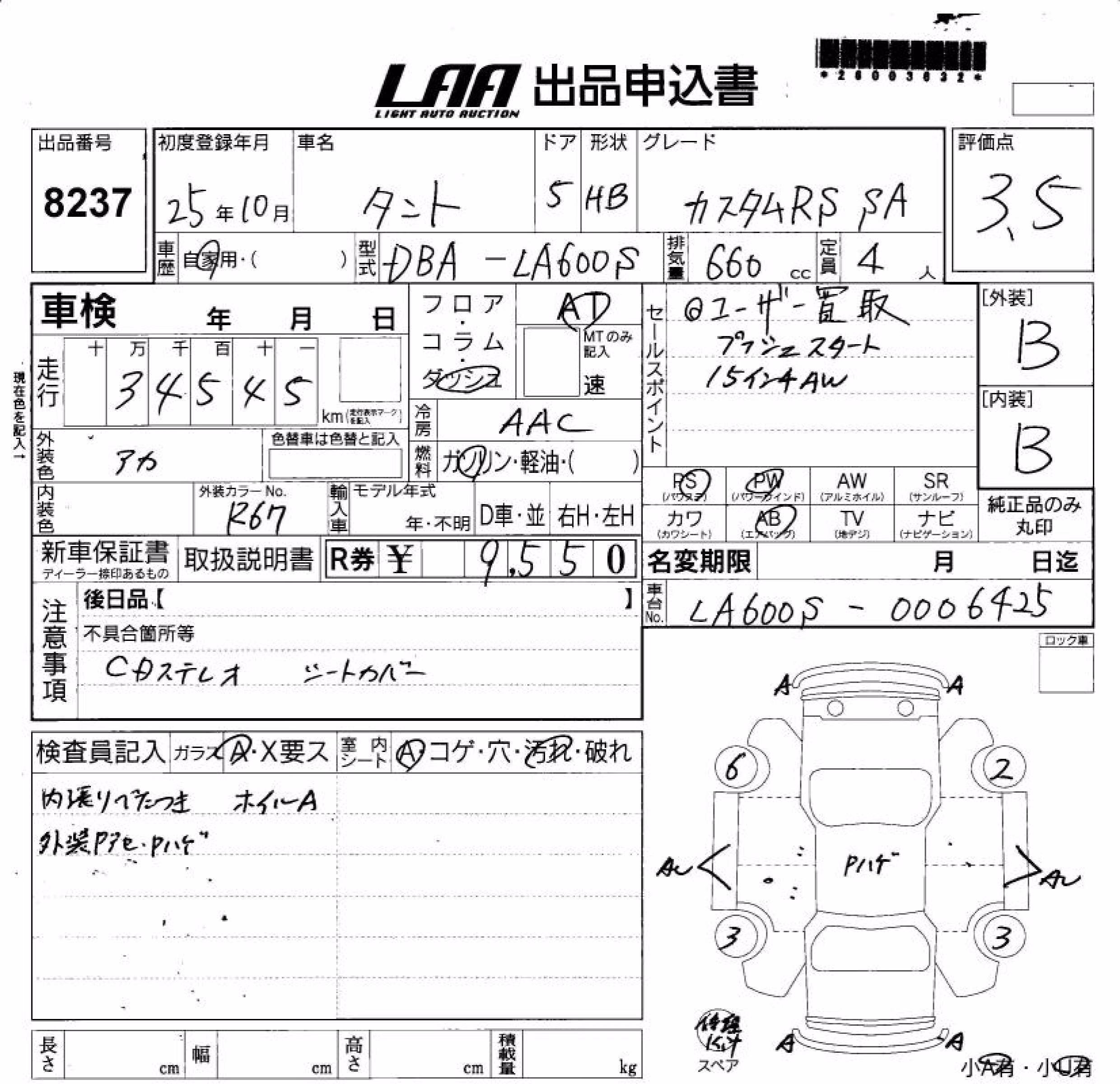 DAIHATSU TANTO