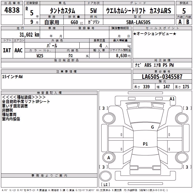 DAIHATSU TANTO