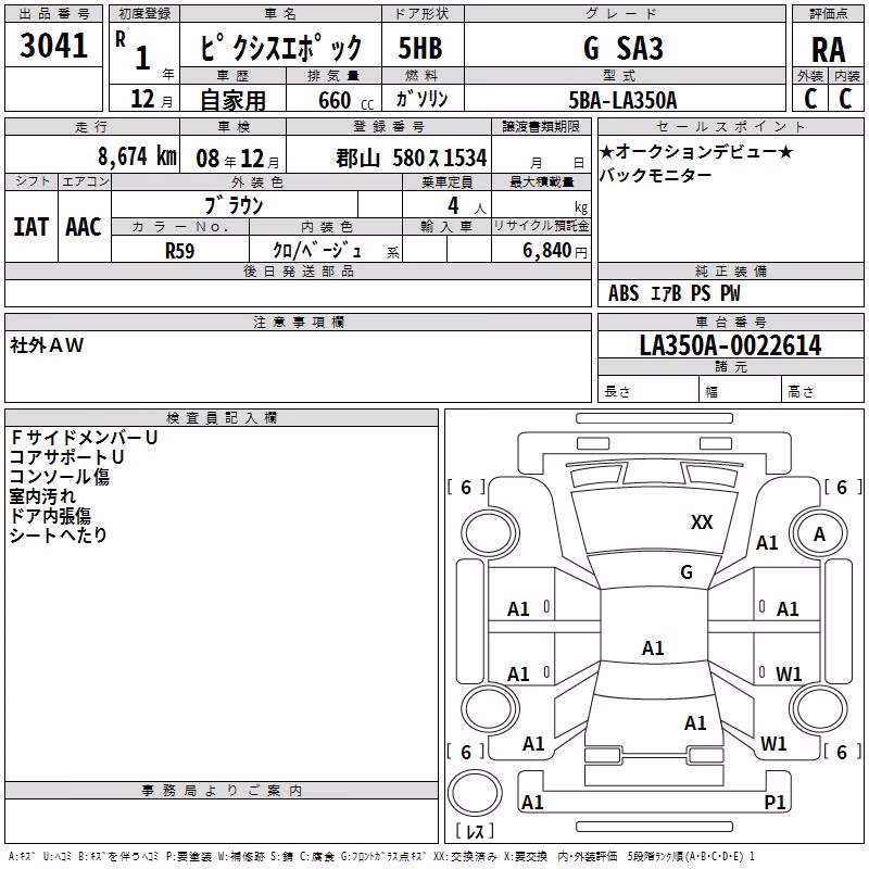 TOYOTA PIXIS EPOCH