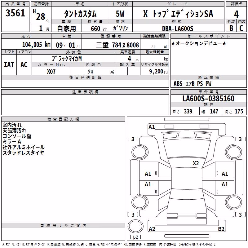 DAIHATSU TANTO