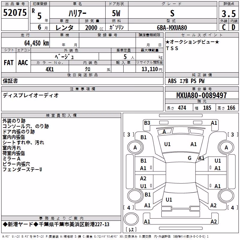 TOYOTA HARRIER