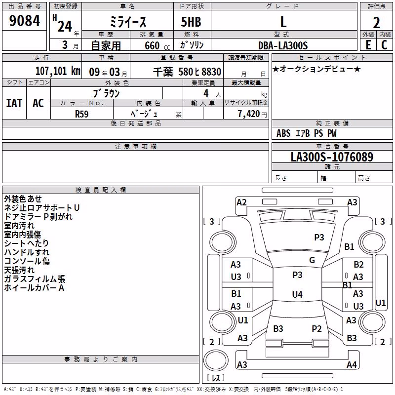 DAIHATSU MIRA E:S