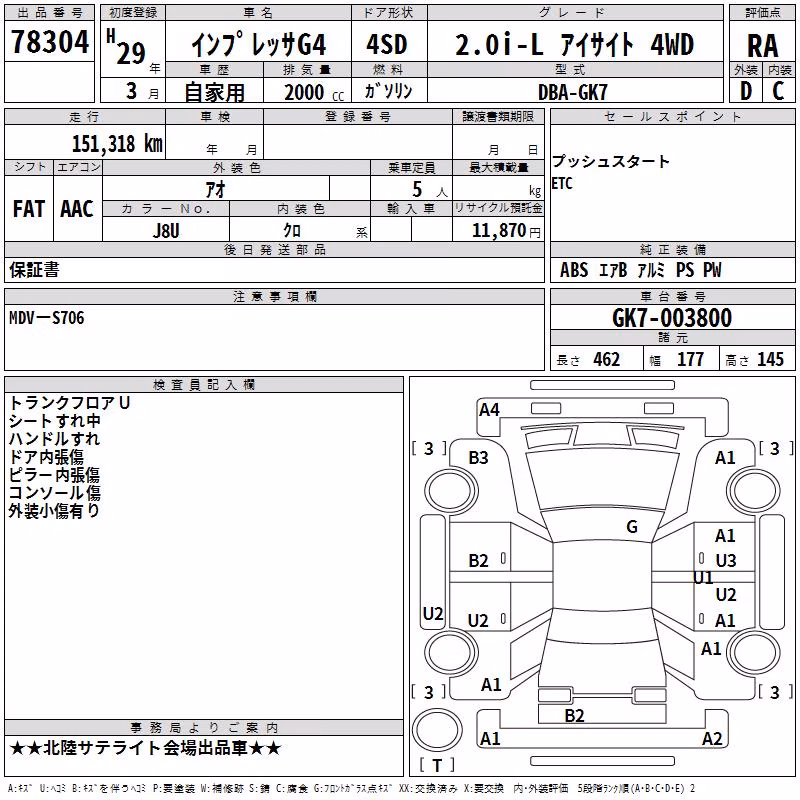 SUBARU IMPREZA