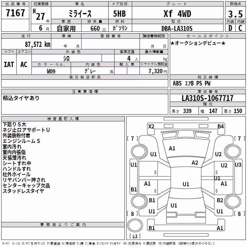 DAIHATSU MIRA E:S