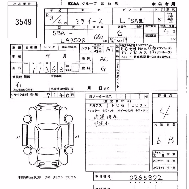 DAIHATSU MIRA E:S