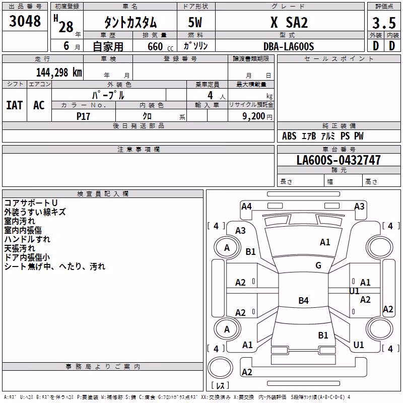 DAIHATSU TANTO