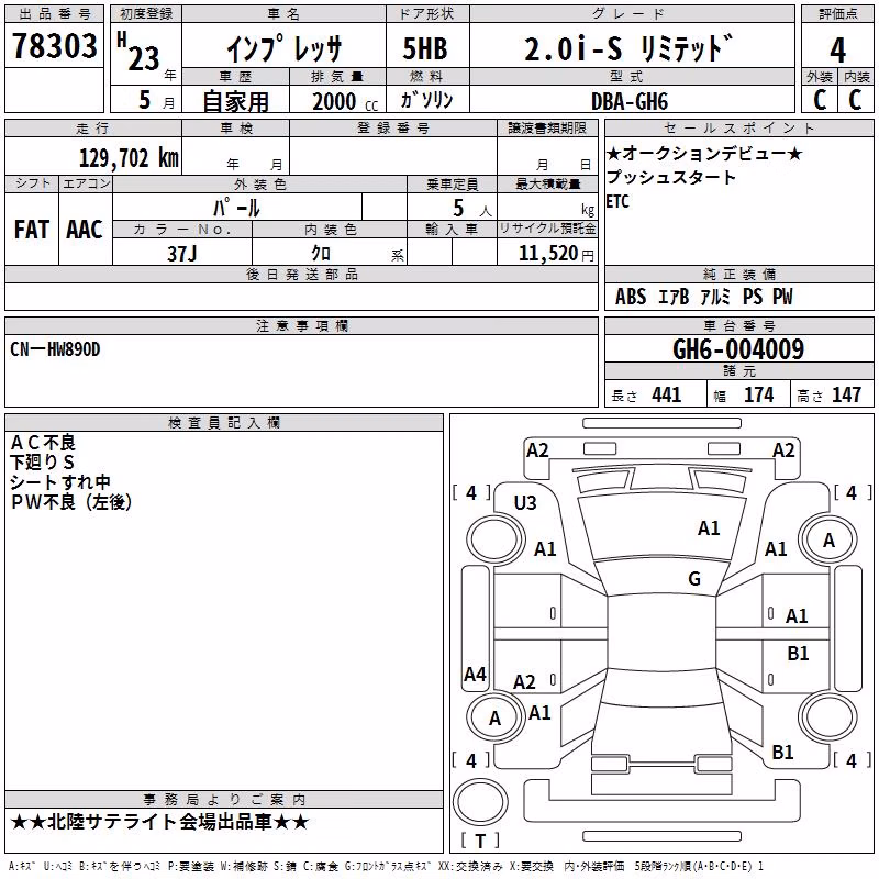 SUBARU IMPREZA