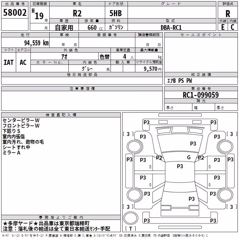 SUBARU R2