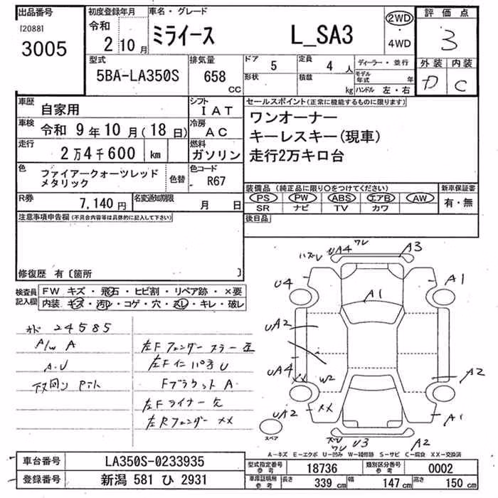 DAIHATSU MIRA E:S
