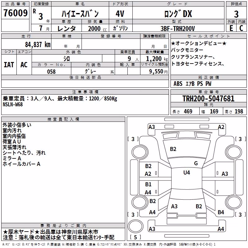 TOYOTA REGIUS ACE