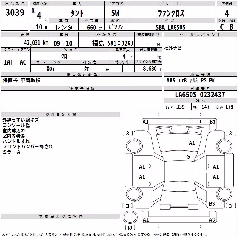 DAIHATSU TANTO