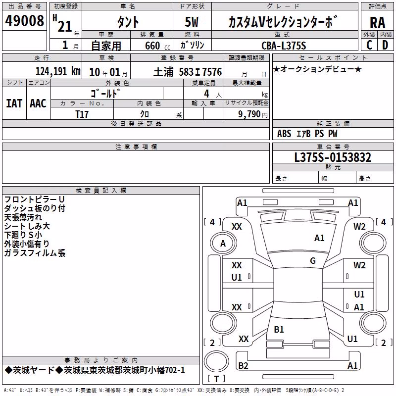DAIHATSU TANTO