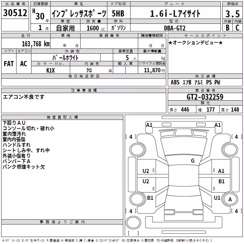SUBARU IMPREZA