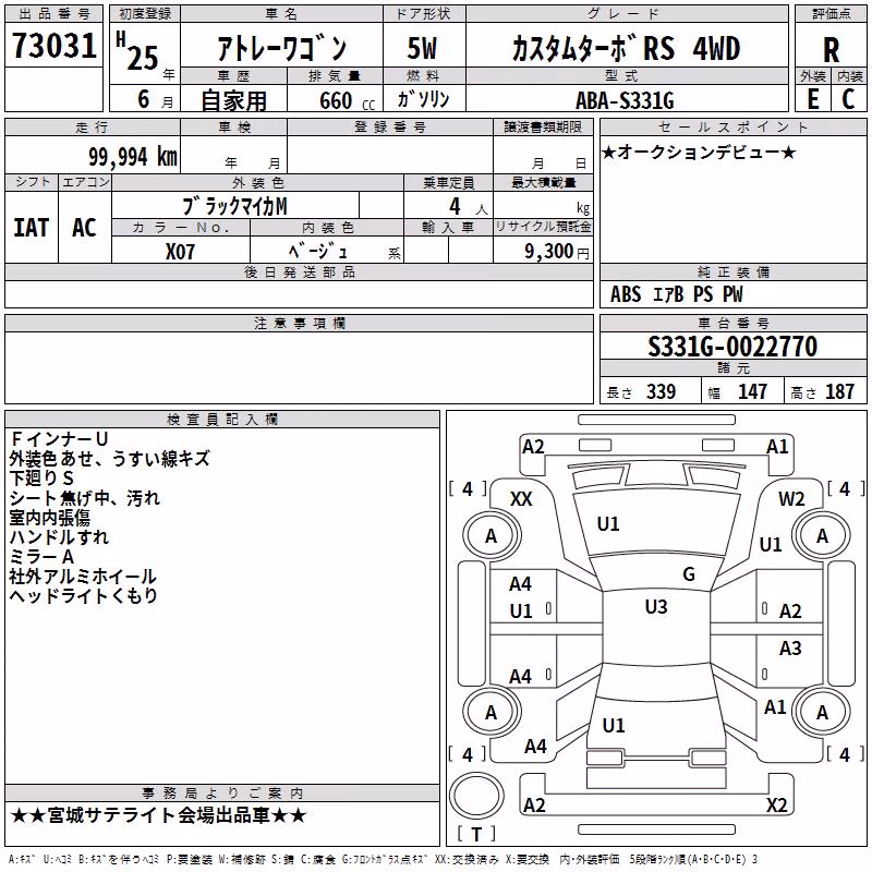 DAIHATSU ATRAI