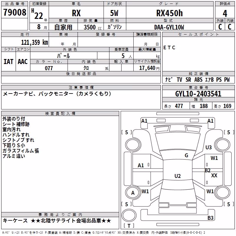 LEXUS RX450H