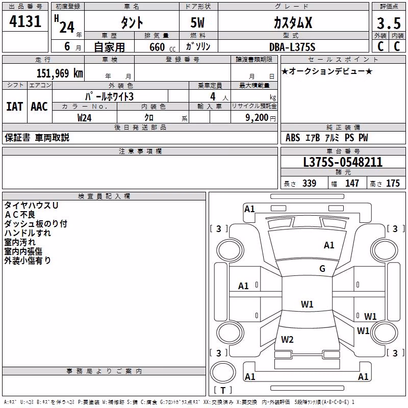 DAIHATSU TANTO