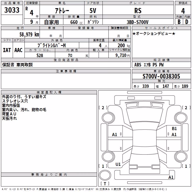 DAIHATSU ATRAI