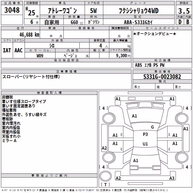 DAIHATSU ATRAI