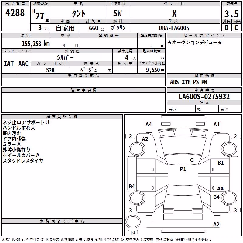 DAIHATSU TANTO