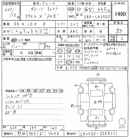 DAIHATSU CAST