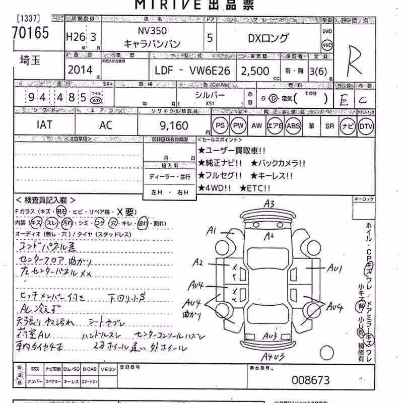 NISSAN NV350 CARAVAN