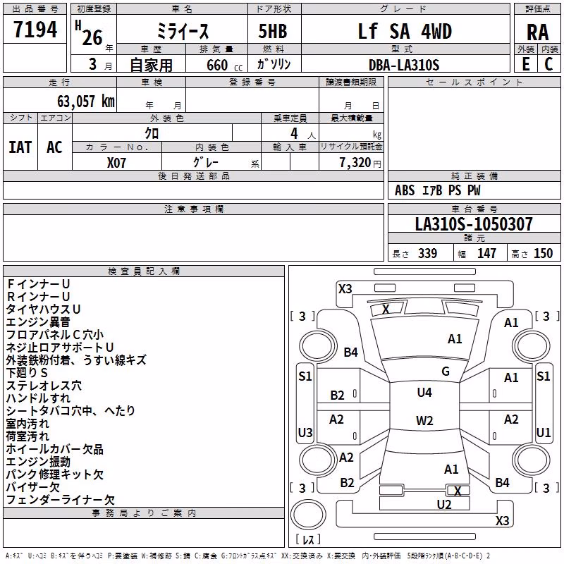 DAIHATSU MIRA E:S