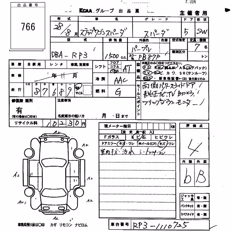 HONDA STEPWGN