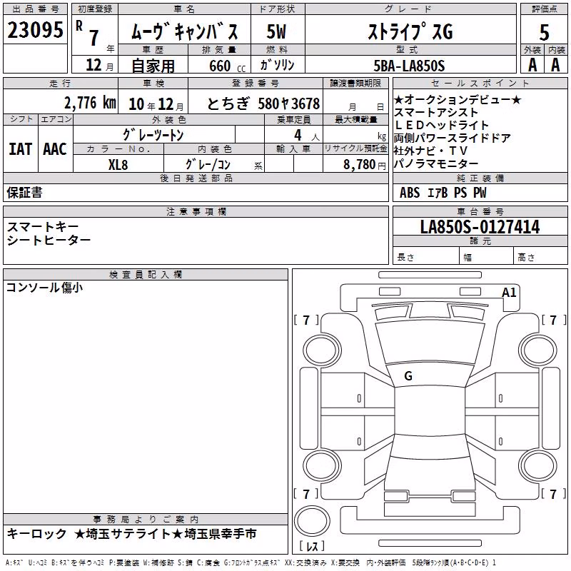 DAIHATSU MOVE CANBUS