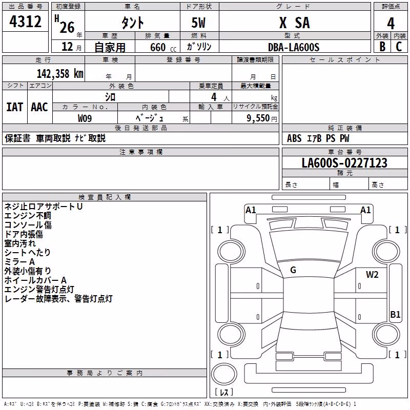 DAIHATSU TANTO