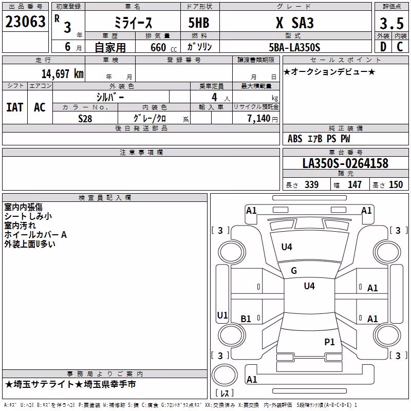 DAIHATSU MIRA E:S