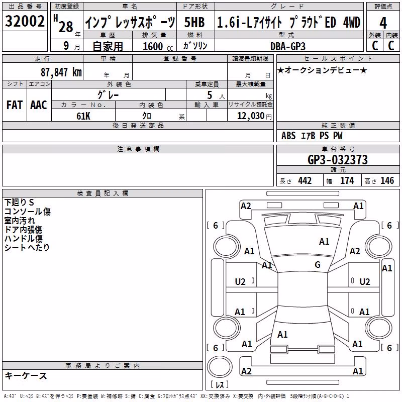 SUBARU IMPREZA
