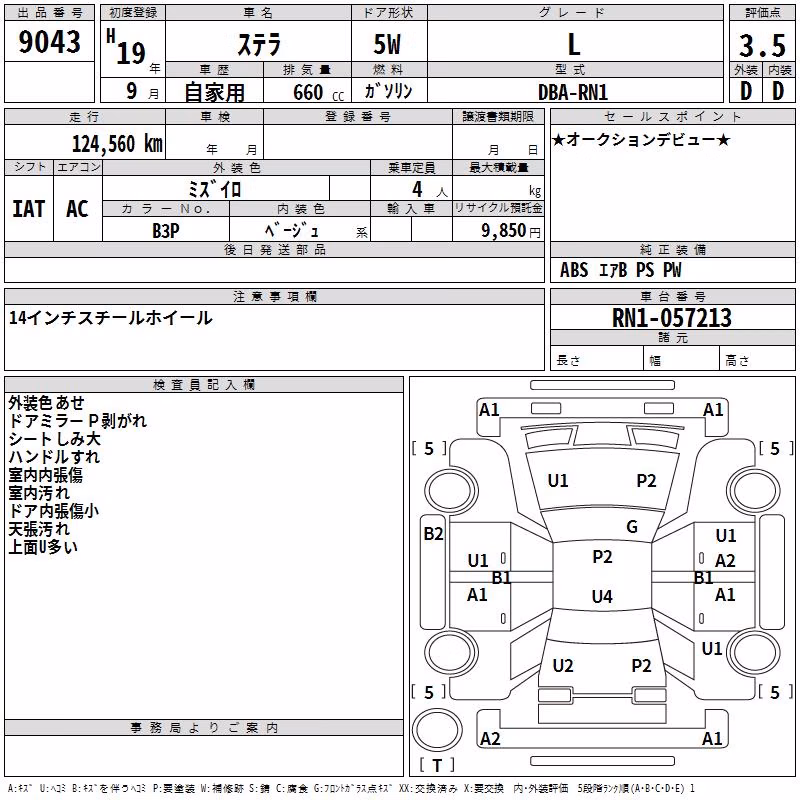 SUBARU STELLA