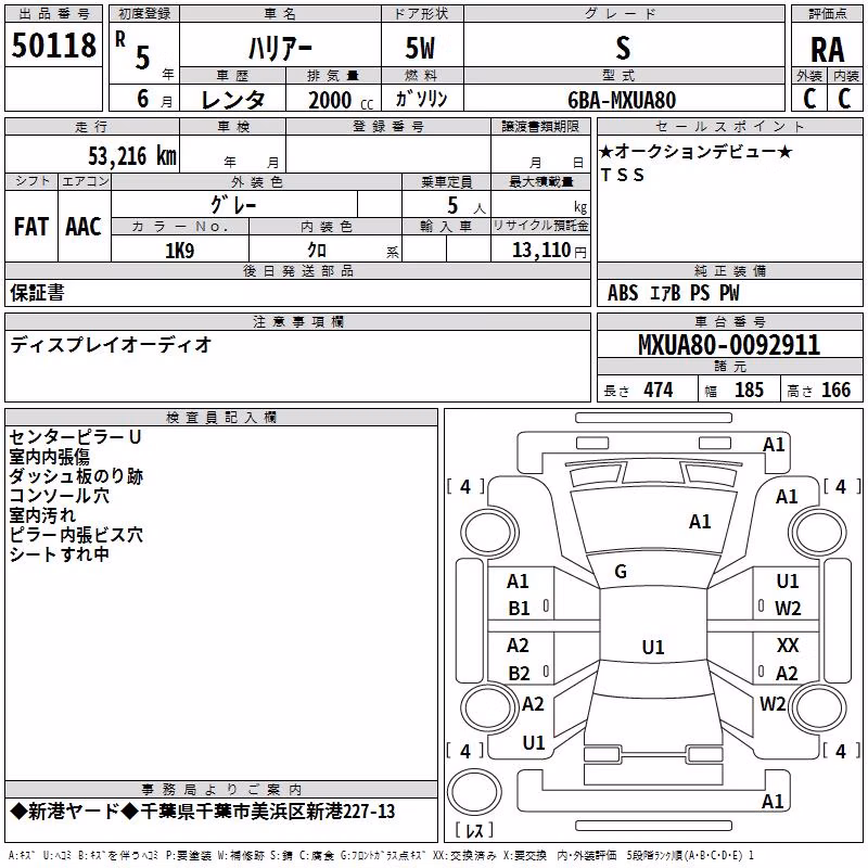 TOYOTA HARRIER