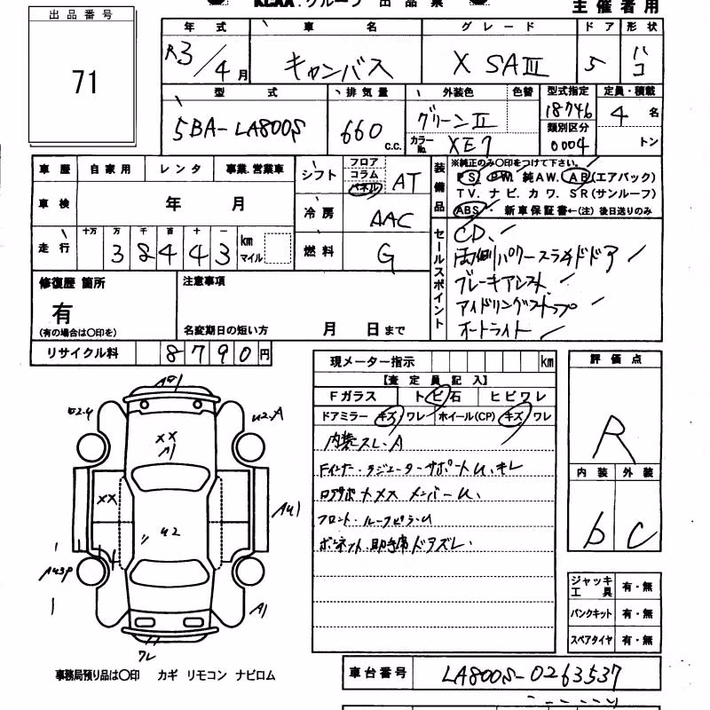 DAIHATSU MOVE CANBUS