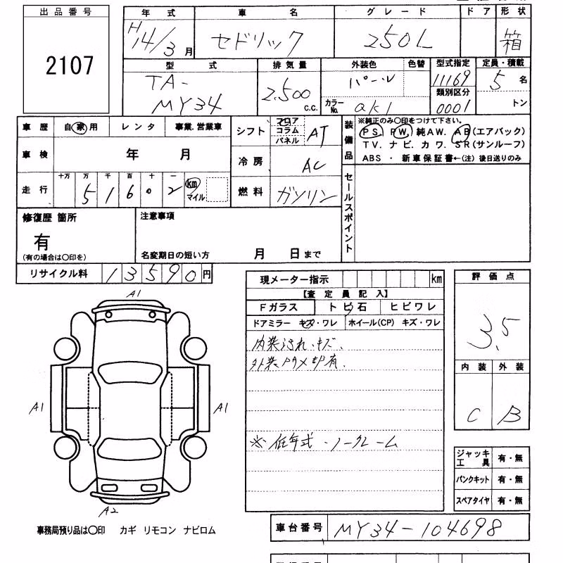 NISSAN CEDRIC