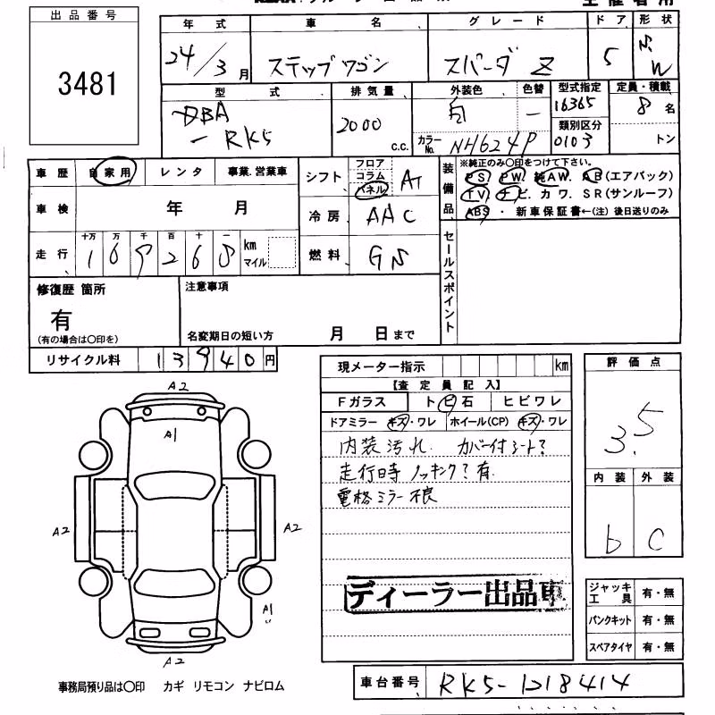 HONDA STEPWGN
