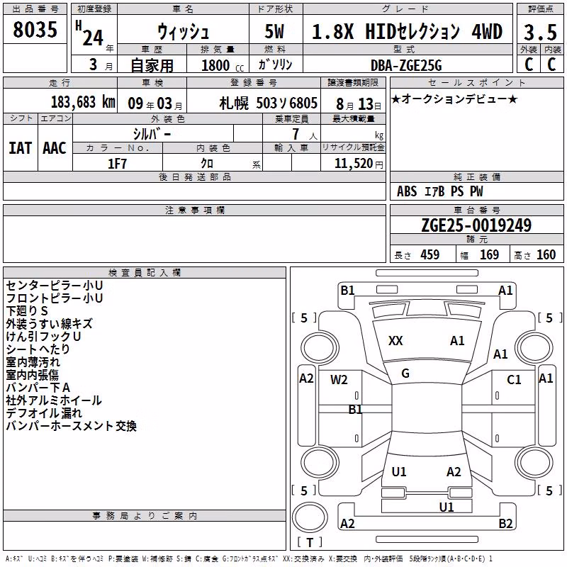 TOYOTA WISH