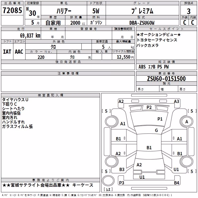 TOYOTA HARRIER