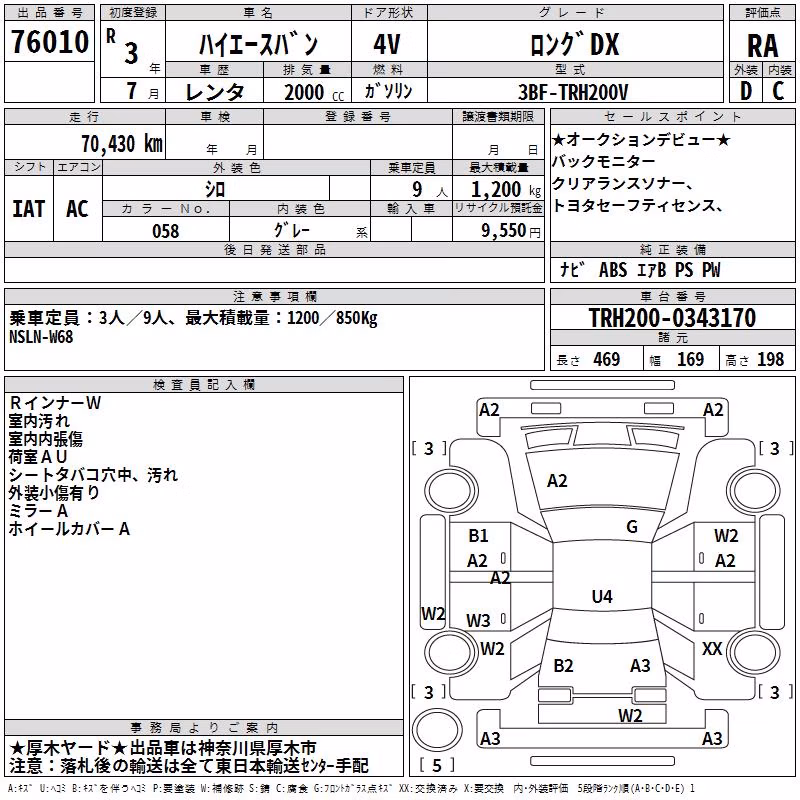 TOYOTA REGIUS ACE