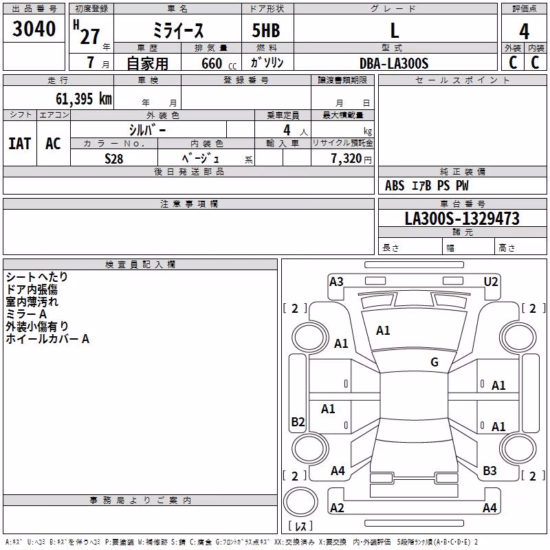 DAIHATSU MIRA E:S