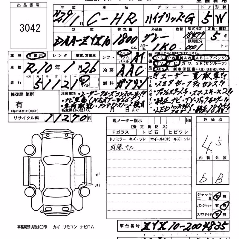 TOYOTA C-HR
