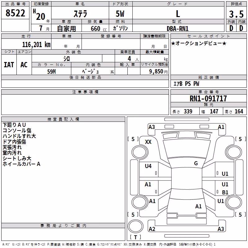 SUBARU STELLA